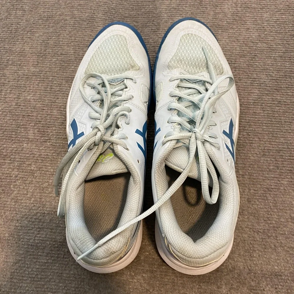 ASICS GEL-Challenger Shoes Womens Size 10 Blue Tennis‎ Mesh Cushioned Sneakers